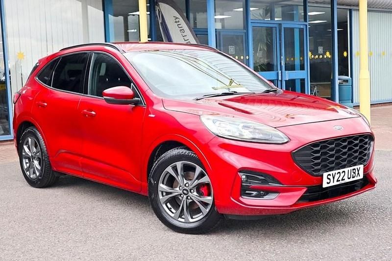 Red Used 2022 Ford Kuga ST-Line SUV | £18,489 (Fair price) - Image 1/1