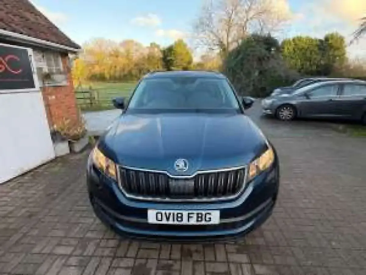 Used Skoda Kodiaq SE 150 HP (110 kW) 2018 Blue SUV