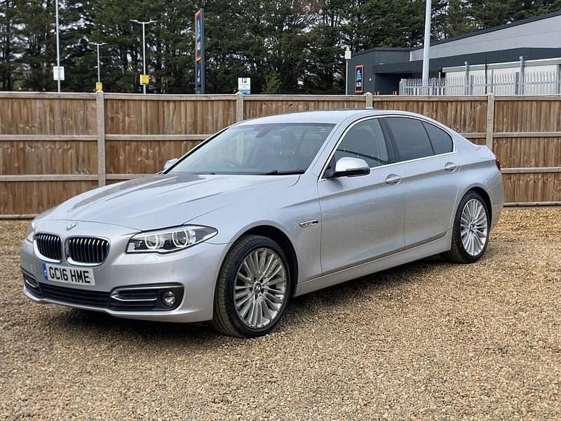 Silver Used 2016 BMW 520 Luxury Line Sedan | £9,900 (Good price) - Image 1/4
