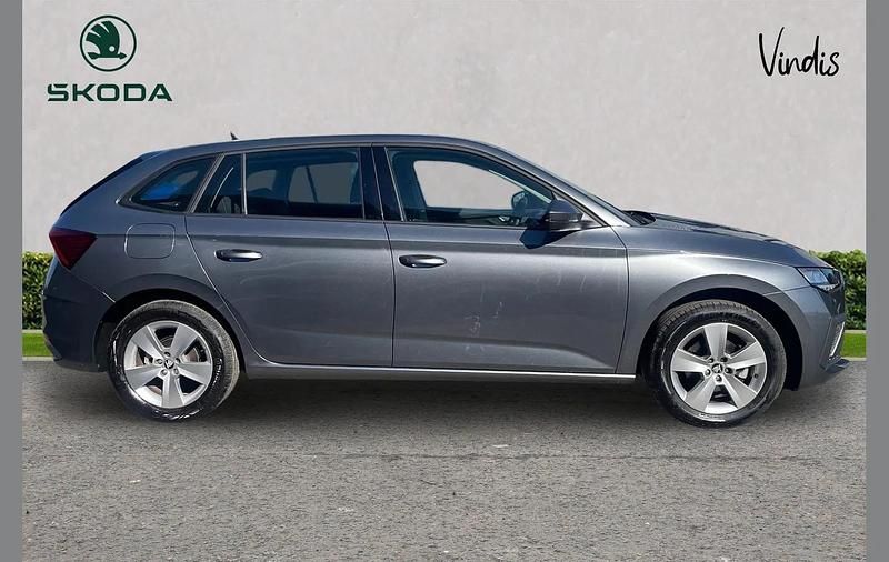 Used Skoda Scala SE 115 HP (84 kW) 2025 Graphite grey metallic Hatchback