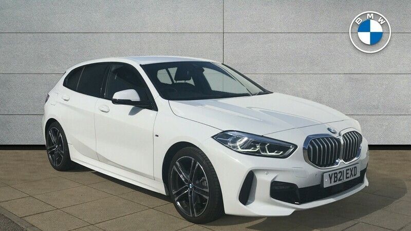 White Used 2021 BMW 116 M Sport Hatchback | £17,999 (A bit pricey) - Image 1/4
