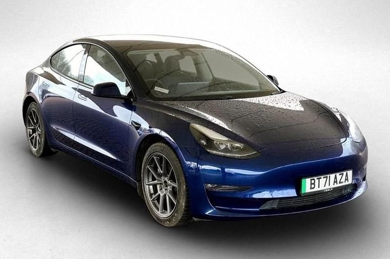Blue Used 2021 Tesla Model 3 Long Range AWD Sedan | £15,999 (Fair price) - Image 1/1