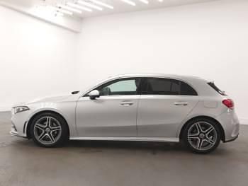 Used Mercedes A200 AMG line 163 HP (119 kW) 2018 Silver Hatchback