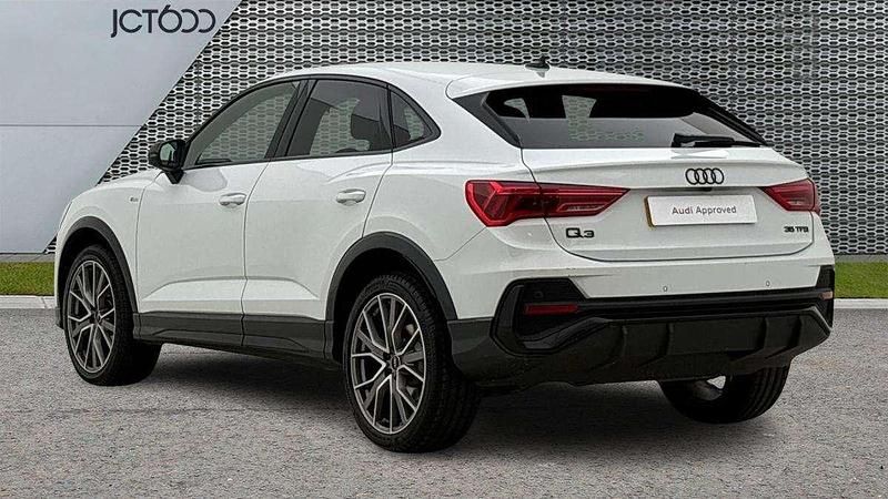 Used Audi Q3 Black Edition 150 HP (110 kW) 2025 White SUV