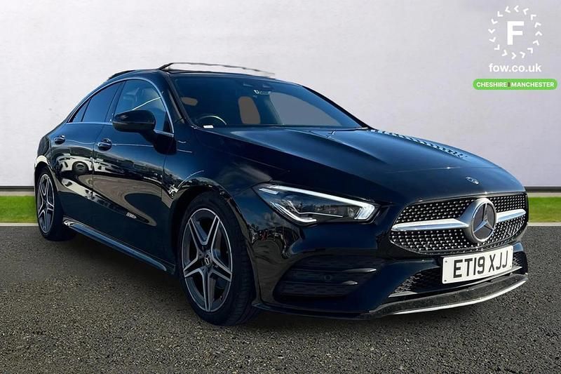 Black Used 2019 Mercedes CLA180 Active Sedan | £19,199 (Fair price) - Image 1/4