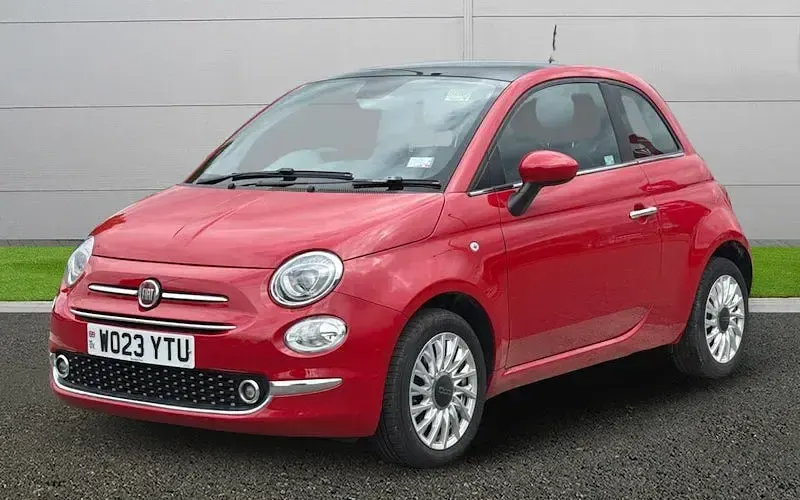 Used Fiat 500 69 HP (50 kW) 2023 Red Hatchback