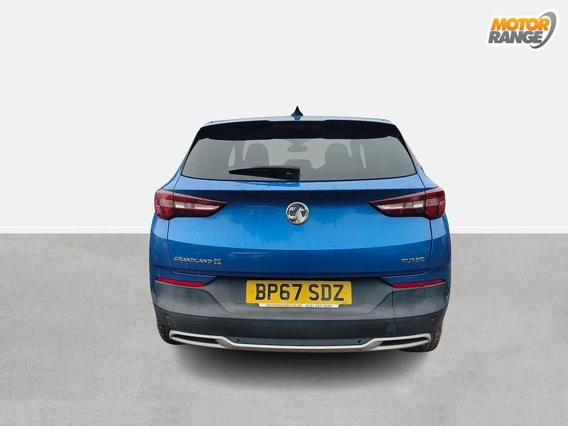 Used Vauxhall Grandland X Sport 130 HP (95 kW) 2018 Blue SUV