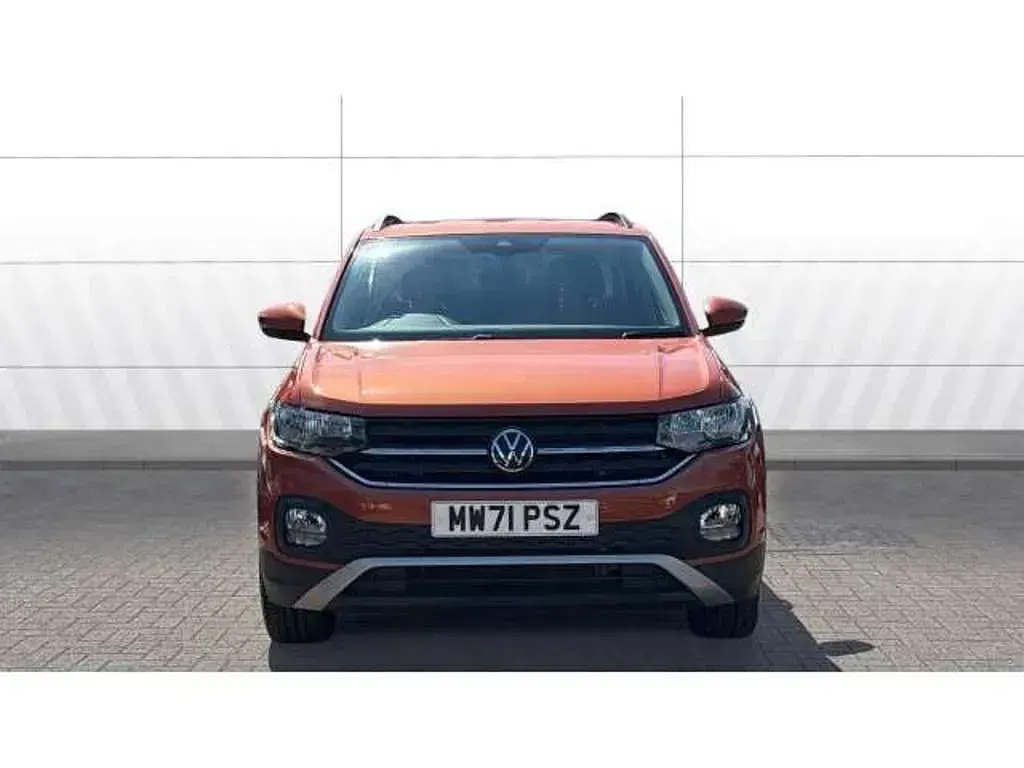 Used VW T-Cross SE 110 HP (80 kW) 2021 Orange SUV
