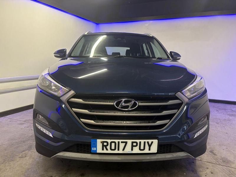 Used Hyundai Tucson SE 116 HP (85 kW) 2017 Blue SUV