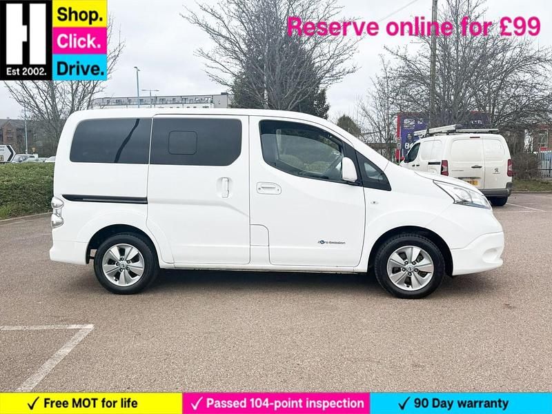 Used Nissan e-NV200 80 kW (109 HP) 2020 White MPV