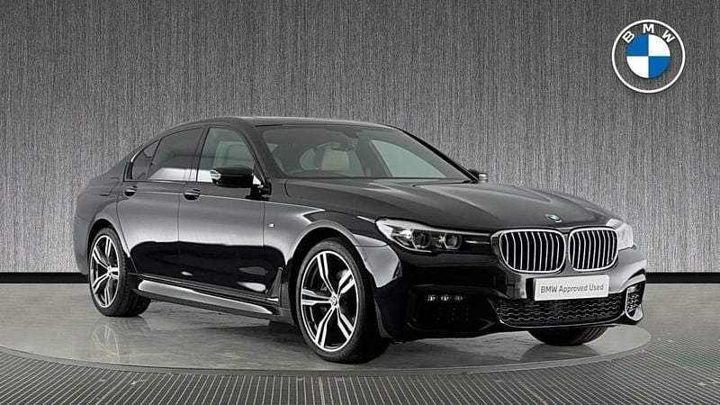 Black Used 2019 BMW 730 M Sport Sedan | £28,499 (Fair price) - Image 1/4