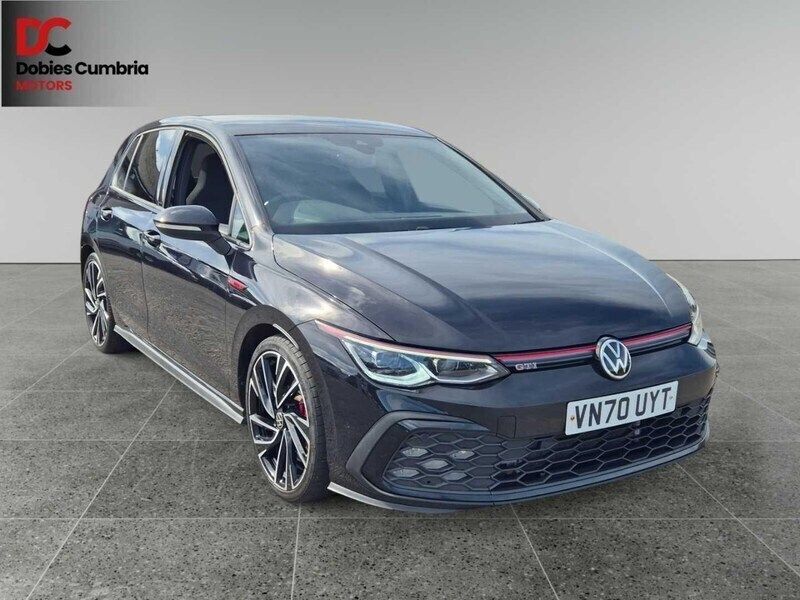 Black Used 2020 VW Golf VII GTI Hatchback | £25,450 (Fair price) - Image 1/4