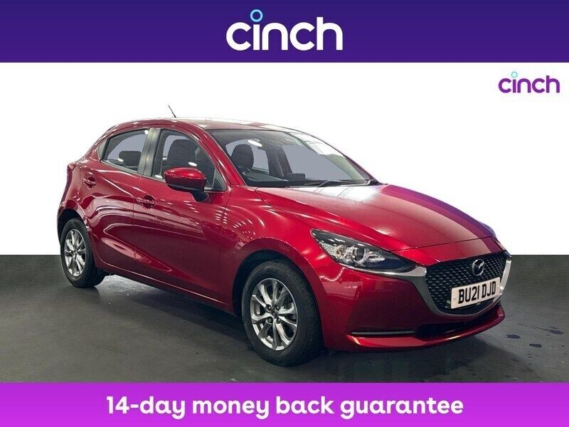 Red Used 2021 Mazda 2 Hatchback | £10,719 (Good price) - Image 1/3