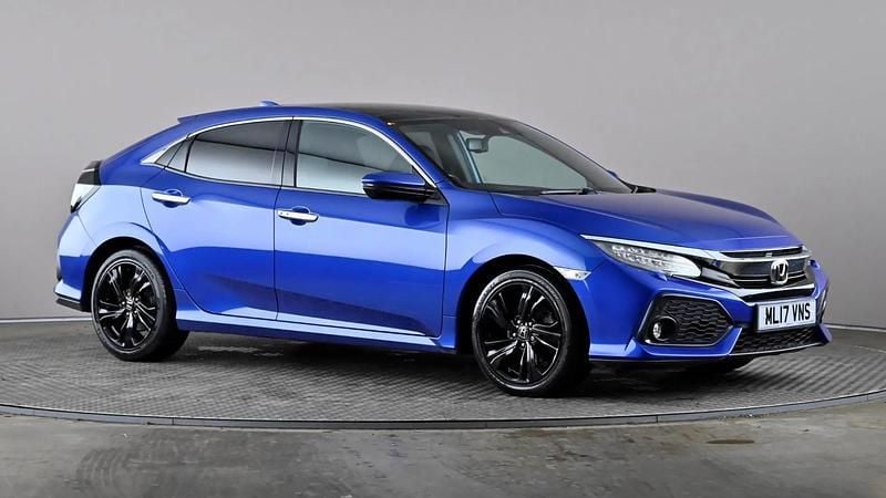 Used Honda Civic Prestige 182 HP (133 kW) 2017 Blue Hatchback