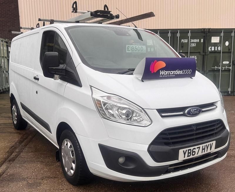 Used Ford Transit Custom Trend 130 HP (95 kW) 2018 White Van
