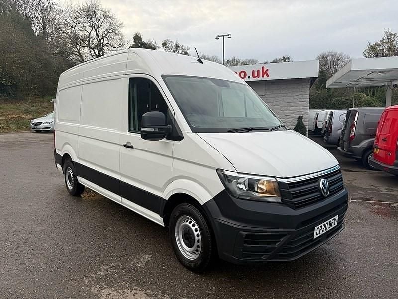 White Used 2020 VW Crafter Startline Van | £15,995 (Fair price) - Image 1/4