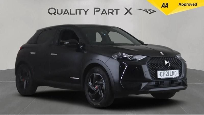 Used DS Automobiles DS3 Crossback Performance Line Plus 100 kW (136 HP) 2021 Black SUV