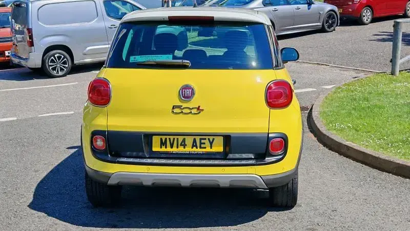 Używany Fiat 500L Trekking 105 KM (77 kW) 2014 Biały Minivan