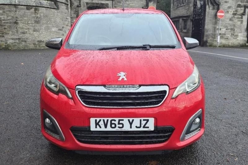 Red Used 2015 Peugeot 108 Hatchback | £4,995 (Fair price) - Image 1/1