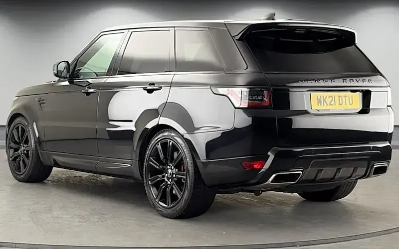 Used Land Rover Range Rover Sport HSE Dynamic 404 HP (297 kW) 2021 Santorini black SUV