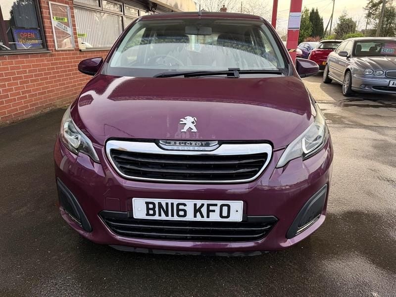 Used Peugeot 108 Active 2016 Mauve Hatchback