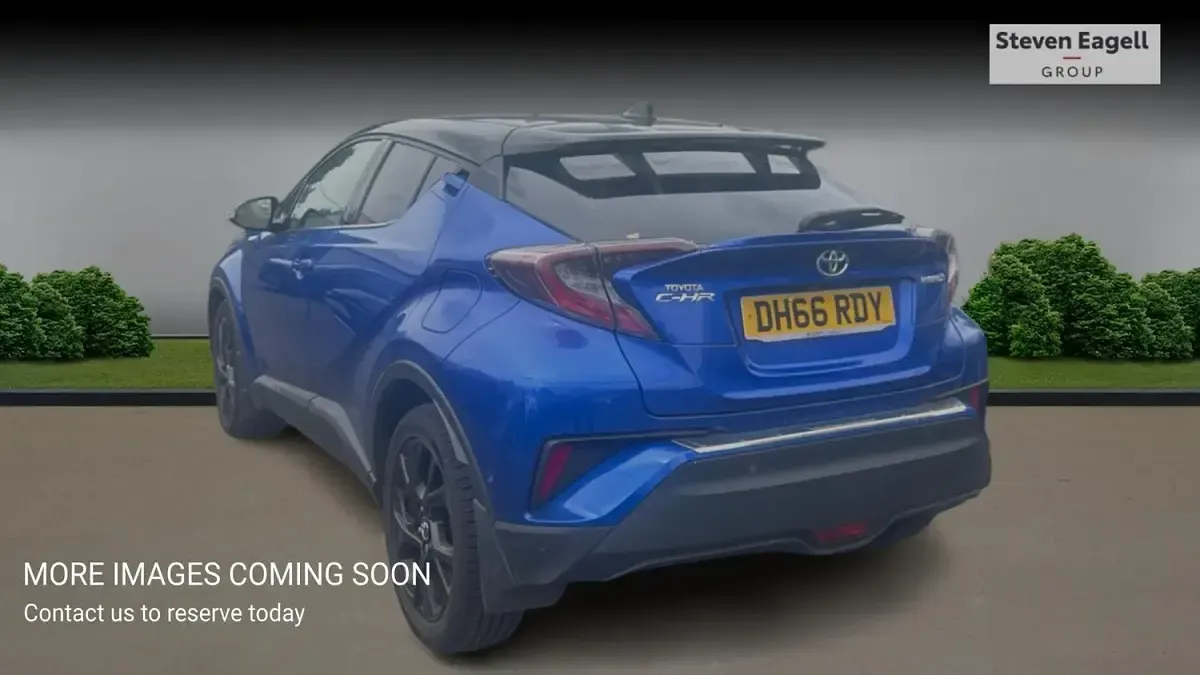 Used Toyota C-HR 122 HP (89 kW) 2019 Blue SUV