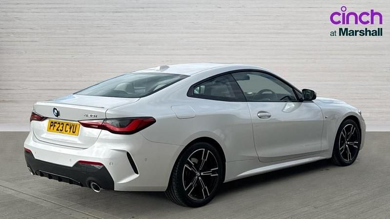 Used BMW 420 M Sport 184 HP (135 kW) 2023 White Coupe