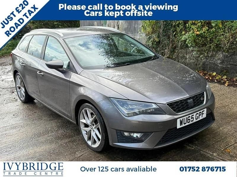 Grey Used 2015 Seat Leon FR Sport Estate | £5,695 (Good price) - Image 1/1
