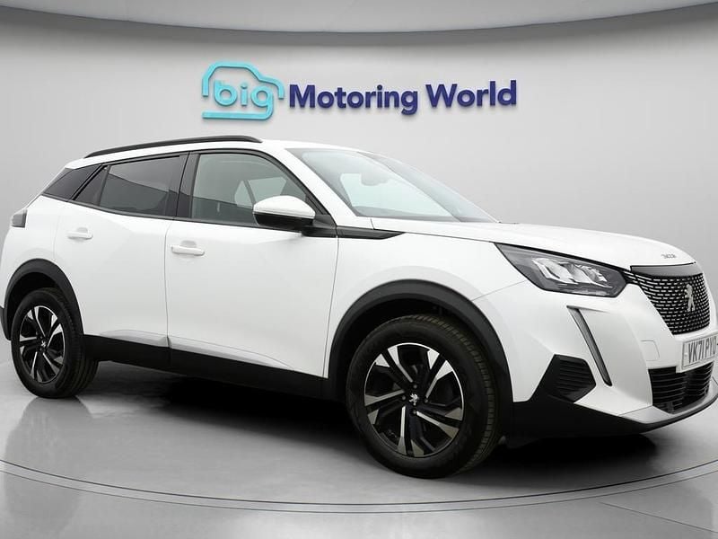 White Used 2021 Peugeot 2008 Allure SUV | £12,400 (Good price) - Image 1/4