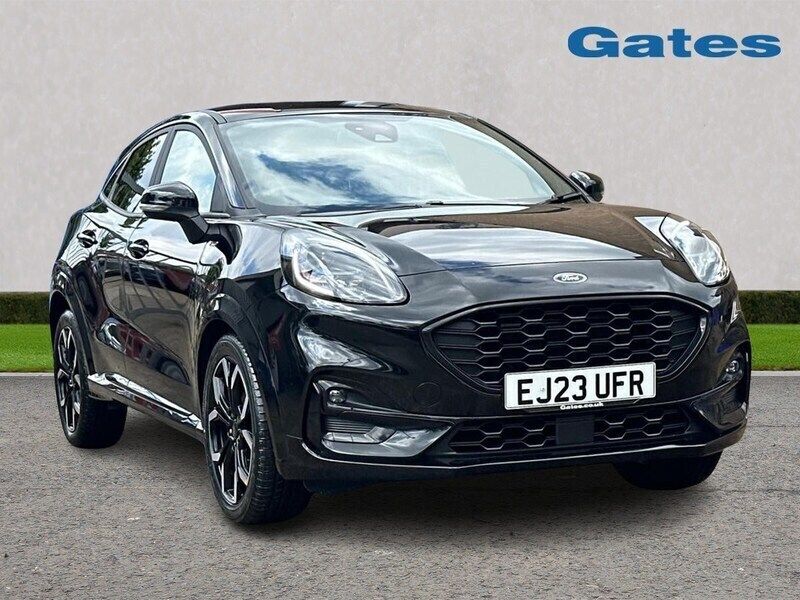 Black Used 2023 Ford Puma ST-Line X Hatchback | £17,699 (A bit pricey) - Image 1/4
