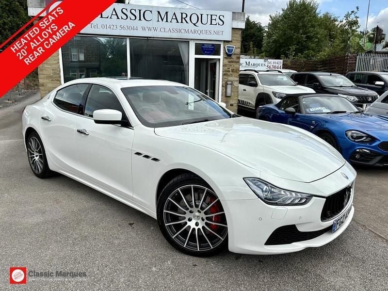 White Used 2017 Maserati Ghibli Coupe | £19,990 (A bit pricey) - Image 1/4