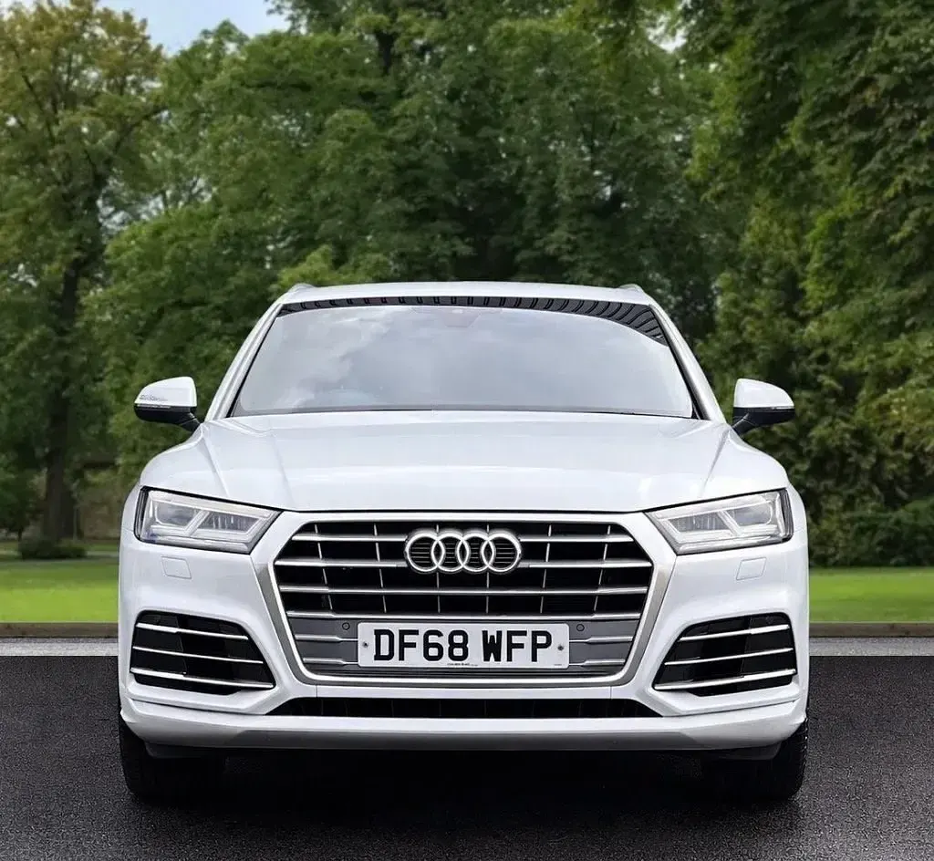 Used Audi Q5 S-Line 190 HP (139 kW) 2019 White SUV