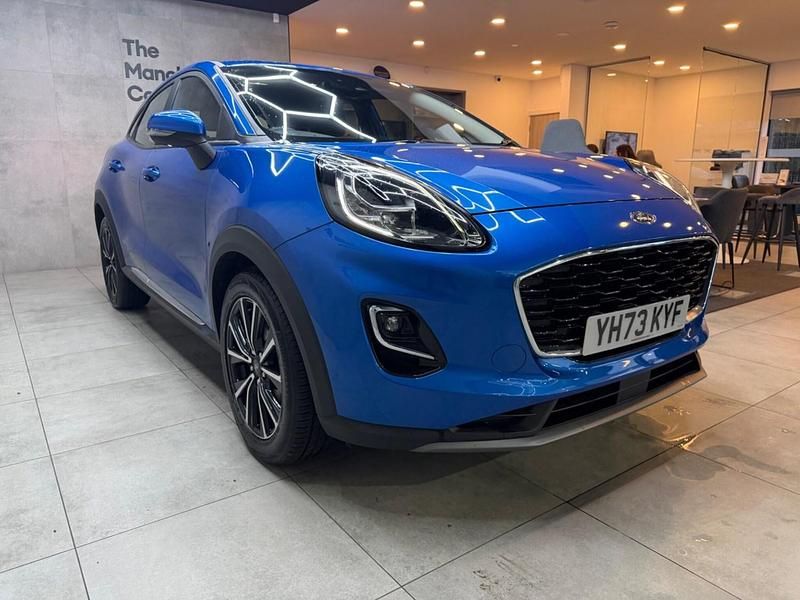 Used Ford Puma Titanium 125 HP (91 kW) 2023 Blue SUV
