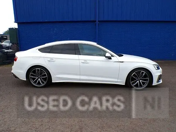 Used Audi A5 S-Line 2023 White Coupe