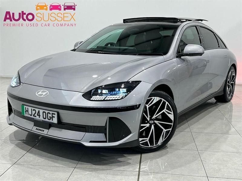 Silver Used 2024 Hyundai Ioniq 6 Ultimate Sedan | £25,495 - Image 1/4