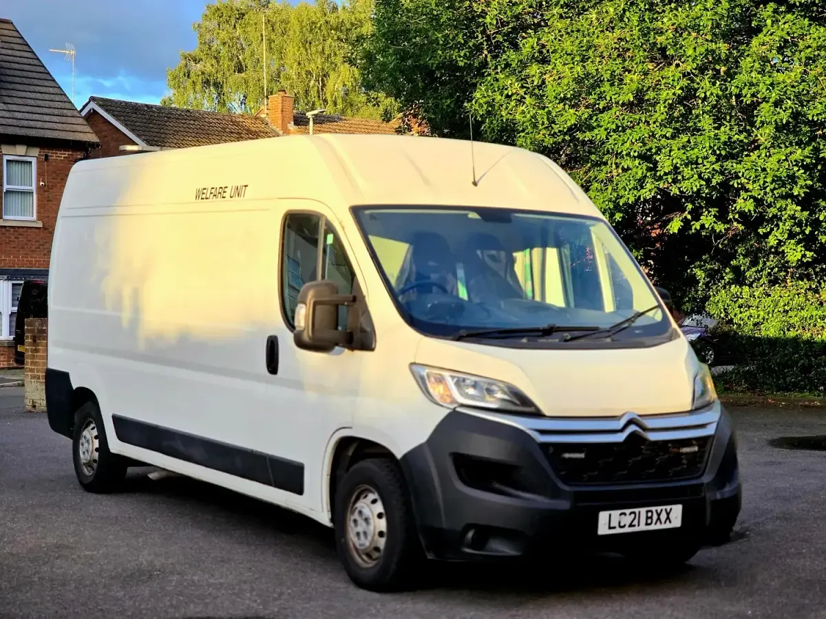 Used Citroën Relay 140 HP (102 kW) 2021 White Van