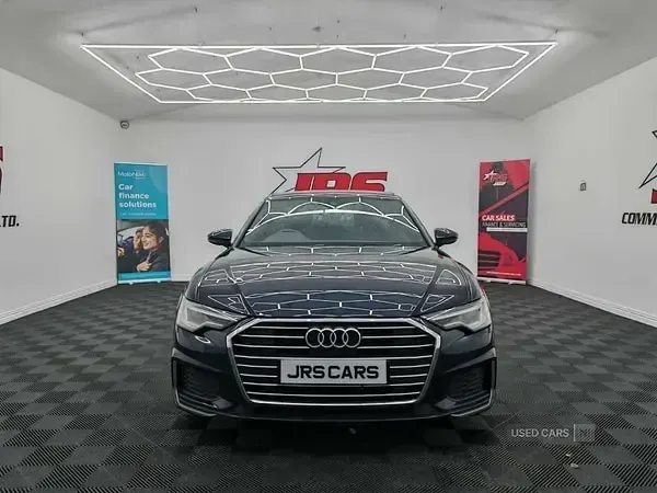 Used Audi A6 S-Line 204 HP (150 kW) 2020 Blue Sedan