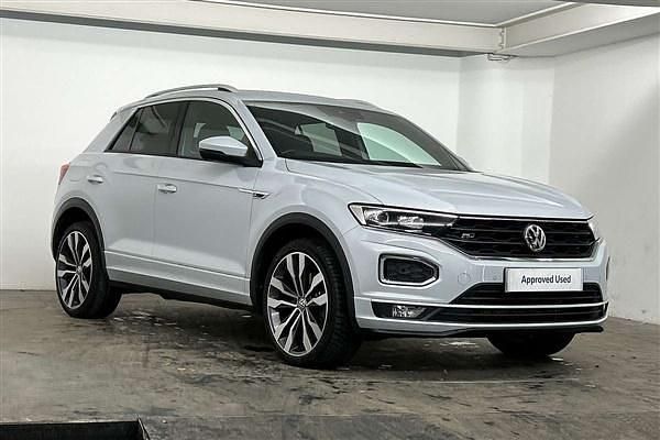 Silver Used 2019 VW T-Roc R-line SUV | £18,495 (Fair price) - Image 1/4