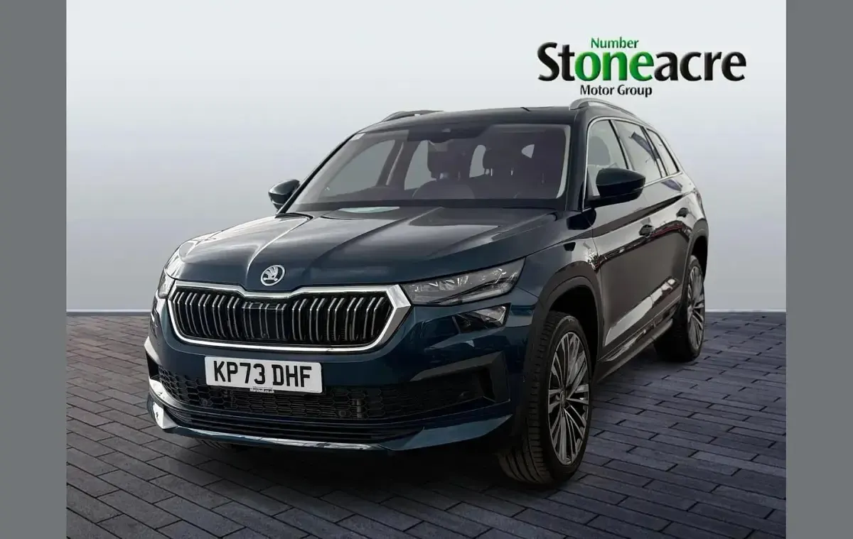 Used Skoda Kodiaq LAURIN & KLEMENT 196 HP (144 kW) 2023 Blue SUV