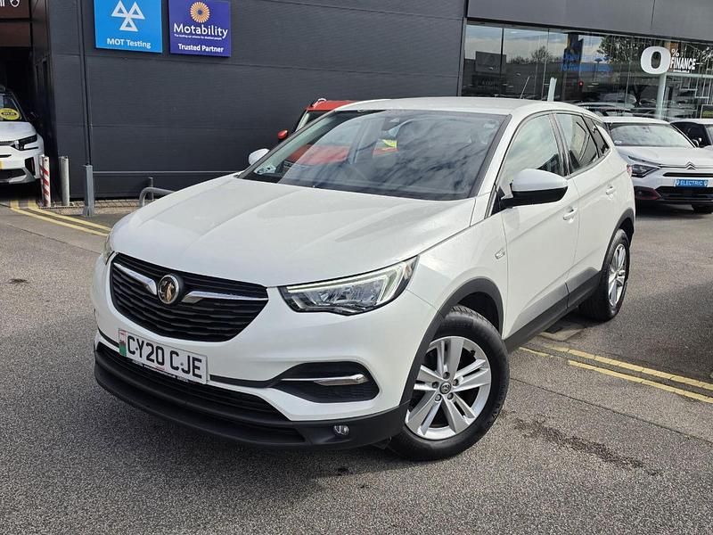 Second-hand Vauxhall Grandland X S 128 CP (94 kW) 2020 Alb SUV