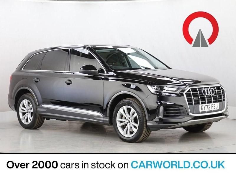 Black Used 2022 Audi Q7 Sport SUV | £32,990 (Fair price) - Image 1/3