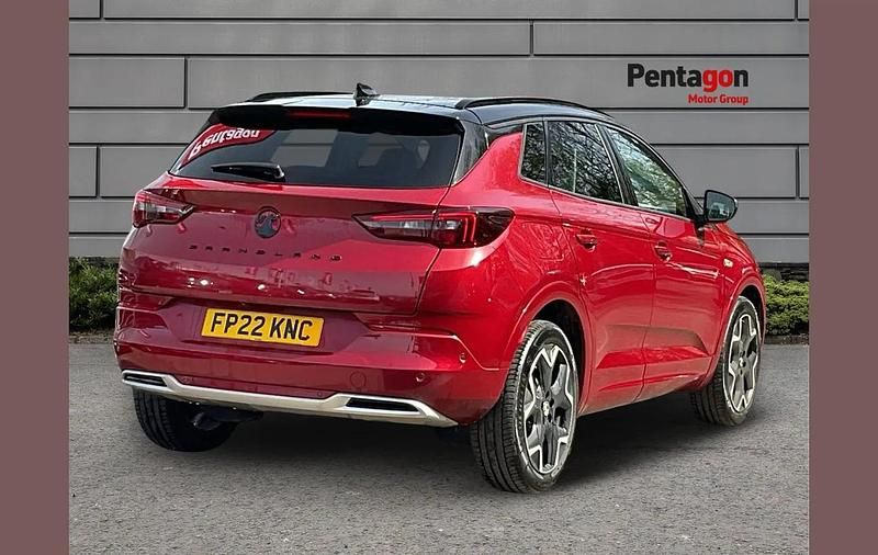 Used Vauxhall Grandland X Ultimate 128 HP (94 kW) 2022 Red SUV