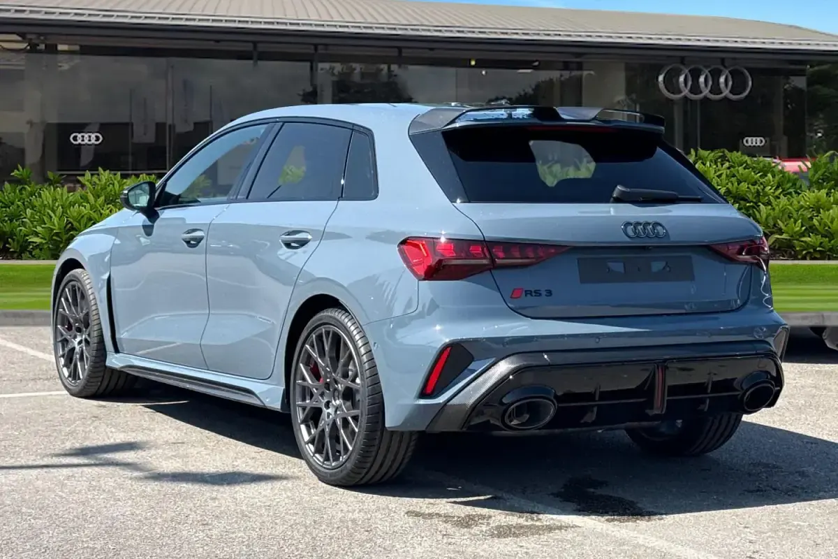 New Audi RS3 Performance 400 HP (294 kW) 2026 Grey Sedan
