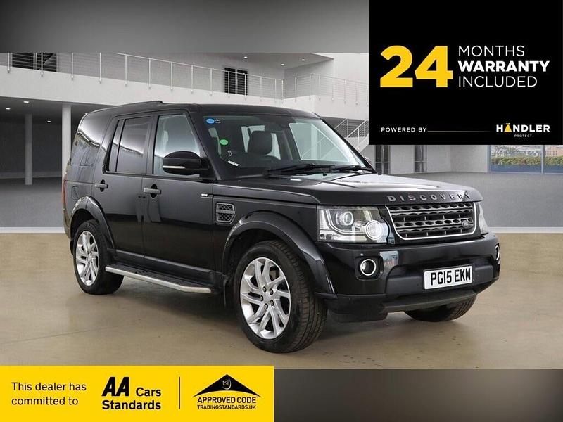Black Used 2015 Land Rover Discovery 4 SE SUV | £11,990 (Fair price) - Image 1/4