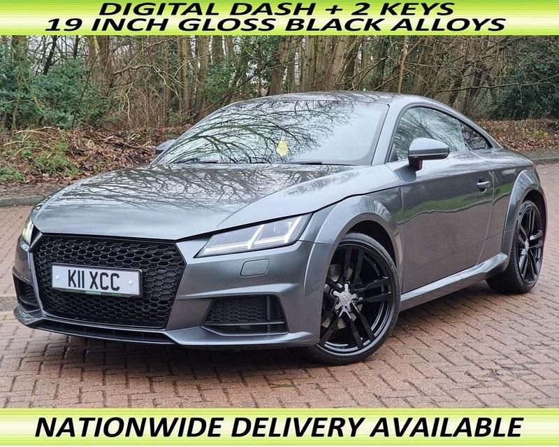 Grey Used 2015 Audi TT S-Line Coupe | £8,944 (Good price) - Image 1/2