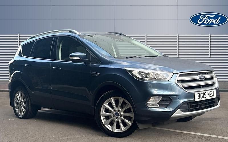 Used Ford Kuga Titanium 120 HP (88 kW) 2019 Blue SUV