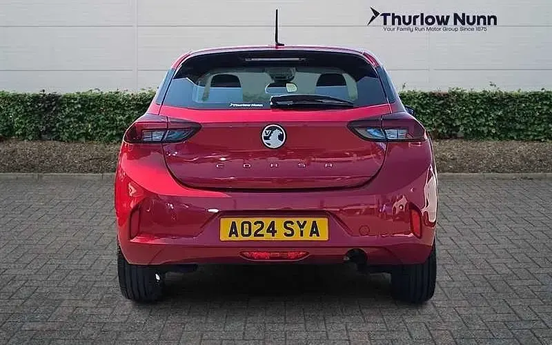 Used Vauxhall Corsa Design Edition 75 HP (55 kW) 2024 Crimson red Hatchback
