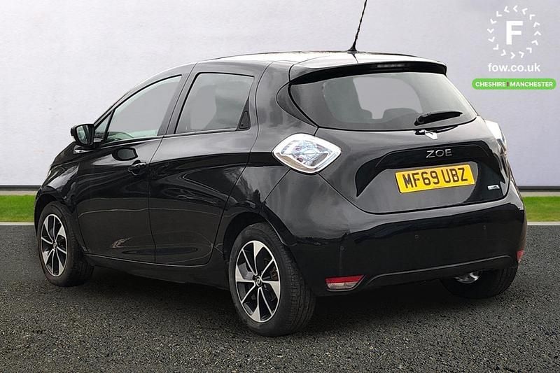 Used Renault Zoe Dynamique 64 kW (88 HP) 2019 Black Hatchback