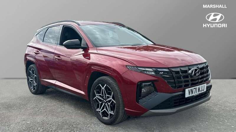Red Used 2021 Hyundai Tucson N Line SUV | £23,342 (A bit pricey) - Image 1/4