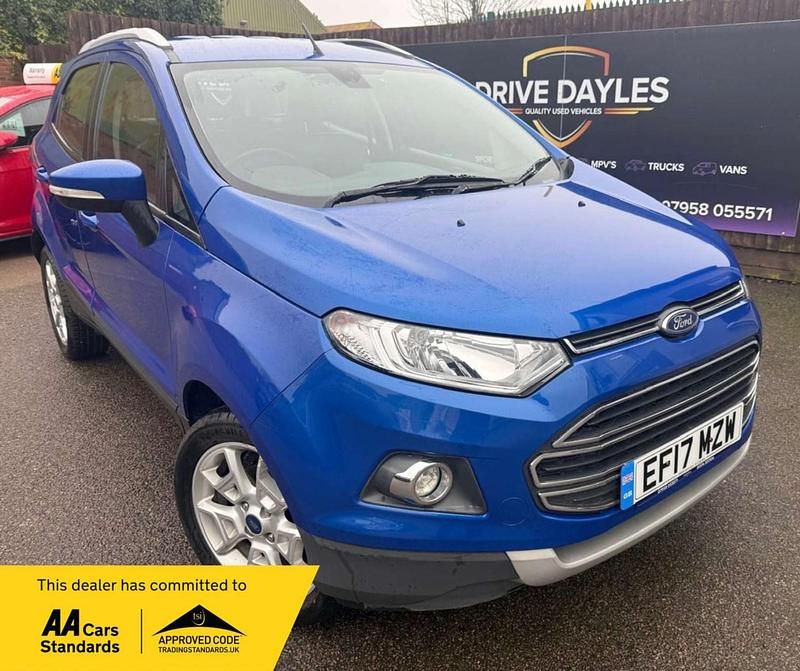 Used Ford Ecosport Titanium 2017 Blue SUV
